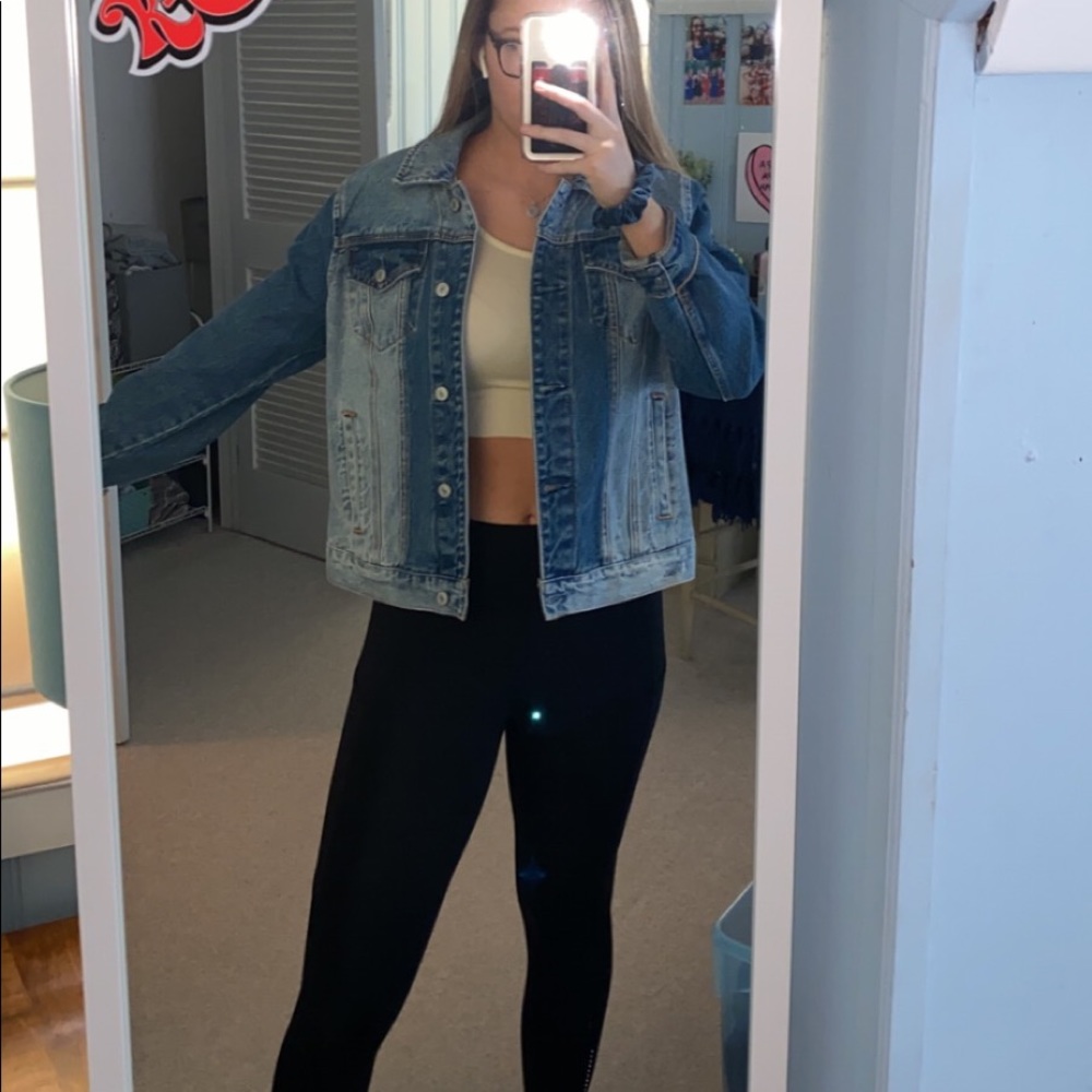 Two-toned Jean jacket